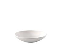 Villeroy & Boch - Manufacture Ice Bowl, Approx. 23.5 × 23.5 × 5 cm, White with a matt-Gloss ice Look, Dishwasher-Safe & Microwave-Safe, Serving Bowl, Premium Porcelain
