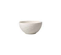 Villeroy & Boch - Manufacture Rock Blanc 4 x Bowls, 650 ml, 14 cm, Premium Porcelain, White
