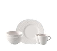Villeroy & Boch Manufacture Rock Porcelain Breakfast Set of Six