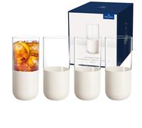 Villeroy & Boch Manufacture Rock long drink glass 30 cl 4-pack Clear