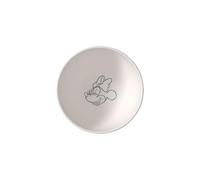 Villeroy & Boch Manufacture Rock Blanc - Mickey Mouse - Cereal Bowl, White, Dishwasher-Safe & Microwave-Safe, Slate Look with Disney Mickey Mouse Chalk Decoration, Premium Porcelain