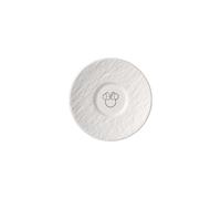 Villeroy & Boch Manufacture Rock - Mickey Mouse - Espresso Saucer, Black, Dishwasher-Safe & Microwave-Safe, Distinctive Slate Look with Disney Mickey Mouse Chalk Decoration, Premium Porcelain