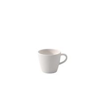 Villeroy & Boch - Manufacture Rock Blanc Mocha/Espresso Cup, White Cup Made from Premium Porcelain for Espresso and Mocha, Dishwasher Safe