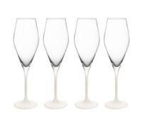 Villeroy & Boch - Manufacture Rock Champagne Glass 26 cl 4-pack, White - White