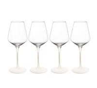 Villeroy & Boch - Manufacture Rock White Wine Glass 38 cl 4-pack, White - White