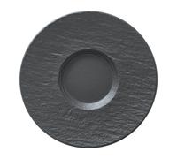 Villeroy & Boch Manufacture Rock coffee saucer Ø15.5 cm Black