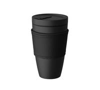 Villeroy & Boch Manufacture Rock Coffee to Go Mug, Premium Porcelain, 350 ml, matt Black