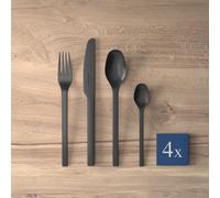 Villeroy & Boch - Manufacture Rock - Cutlery Set 16 pieces for 4 people