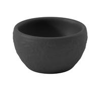 Villeroy & Boch - Manufacture Rock Egg Cup Black, Dishwasher-Safe, matt Slate Look, Modern Design, Suitable as a Shot Glass/Schnapps Glass, Premium Porcelain