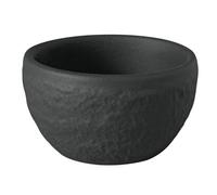 Villeroy & Boch - Manufacture Rock Egg Cup Black, Dishwasher-Safe, matt Slate Look, Modern Design, Suitable as a Shot Glass/Schnapps Glass, Premium Porcelain