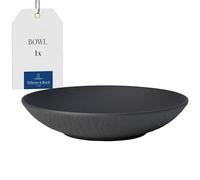 Villeroy & Boch Villeroy & Boch Manufacture Rock Porcelain Bowl 24cm Black