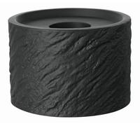 Villeroy & Boch Manufacture Rock Home candle holder 4.8 cm Black