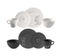 Villeroy & Boch Manufacture Rock Mickey Mouse 8 Piece Breakfast Set