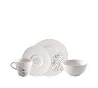 Villeroy & Boch Manufacture Rock Blanc Mickey Mouse Breakfast Set, 4 pcs.