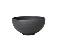 Villeroy & Boch Manufacture Rock Pasta plate Round Porcelain Black 1 pc(s)