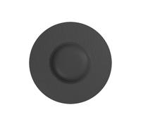 Villeroy & Boch Manufacture Rock Pasta plate Round Porcelain Black 1 pc(s)