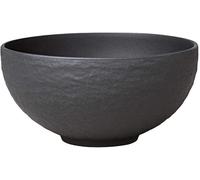 Villeroy & Boch Manufacture Rock Pasta plate Round Porcelain Black 1 pc(s)
