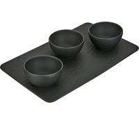 Villeroy & Boch Plates /Bowls / Mugs - Manufacture Rock Black Modern Plates