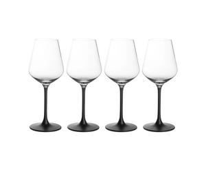 Villeroy & Boch Manufacture Rock red wine glass 47 cl 4-pack Clear-black