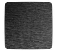 Villeroy & Boch - Manufacture Rock Serving Plate, Black 32,5 cm - Black
