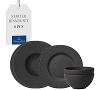 Dinner Set - Villeroy & Boch Manufacture Rock Starter Set 6pcs