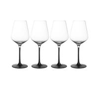 Villeroy & Boch Manufacture Rock white wine glass 38 cl 4-pack Clear-black