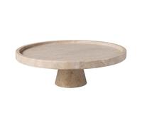Villeroy & Boch Footed Serving Platter Manufacture Travertine