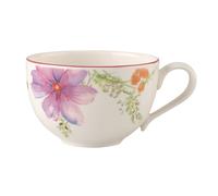 Villeroy & Boch Mariefleur Basic Cup, 390 ml, Height: 7 cm, Premium Porcelain, White/Multicoloured