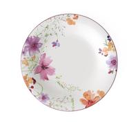 Villeroy & Boch - Mariefleur Basic Dinner Plates, Set of 6, 27 cm, Premium Porcelain, White/Multicoloured