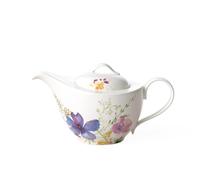 Villeroy & Boch Mariefleur Basic Teapot, 1.2 Litre, Premium Porcelain, White/Multicoloured