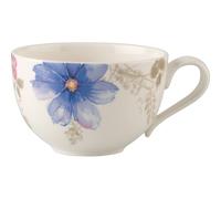Villeroy & Boch Mariefleur Gris Basic Cup, 390 ml, Height: 7 cm, Premium Porcelain, White/Multicoloured