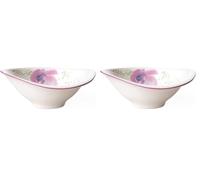 Villeroy & Boch - Mariefleur Dip Bowl Colored, Dishwasher Safe, Microwave Safe, Small Ceramic Bowl, Snack and Dip Bowl, Trifle Bowl, Tableware, Premium Porcelain (Pack of 2)