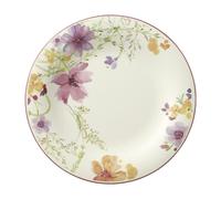 Villeroy & Boch Mariefleur Basic Round Gourmet Plate, 30 cm, Premium Porcelain, White/Multicoloured
