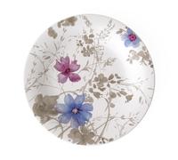 Villeroy & Boch Mariefleur Gris Basic Multicoloured Breakfast Plate, 21 cm, Premium Porcelain, White/Multicoloured