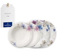 Villeroy & Boch Dinner Set - Mariefleur Gris Basic FLORAL 12pcs