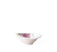 Villeroy & Boch Mariefleur Gris Serve and Salad Small Dip Bowl, Premium Porcelain, Grey, 12 x 8 cm