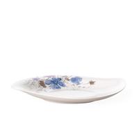 Villeroy & Boch Mariefleur Gris Serve & Salad Bowl, Premium Porcelain, White/Multicoloured
