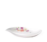 Villeroy & Boch Mariefleur Serve & Salad Serving Plate, 50 x 30 cm, Premium Porcelain, White/Multicoloured