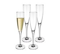 Villeroy & Boch Maxima Crystal Glass Champagne Glasses, 150 ml, 4