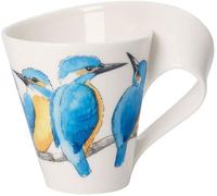 Villeroy & Boch Mug - Birds & Butterflies Flamingo, King Fisher, Conure, Lilac