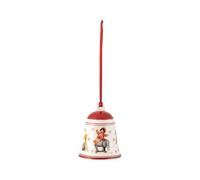 Villeroy & Boch - My Christmas Tree, Bell toy,Porcelain, red,5.5x5.5x6.5cm,14-8622-6849