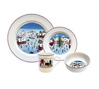 Villeroy & Boch Naif Christmas 4-Piece Dinnerware Set