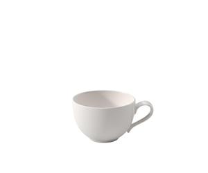 Villeroy & Boch - New Cottage Basic Coffee Cup, Simple Premium Porcelain Cup in White, Timeless and Clear Design, Dishwasher Safe, 250 ml