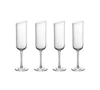 Villeroy & Boch New Moon Set Of 4 Champagne Flutes