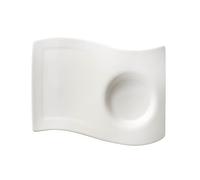 Villeroy & Boch - New Wave Caffe Party plate med. 20x14cm - White