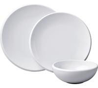 Villeroy & Boch NewMoon 12-Piece Dinnerware Set, Service for 4, Plates & Bowls, Premium Porcelain, Made in Germany