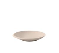 Villeroy & Boch - NewMoon Beige Shallow Bowl, Beige Premium Porcelain Bowl