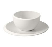 Villeroy & Boch - NewMoon Coffee Cup & Saucer, 30 cl - White