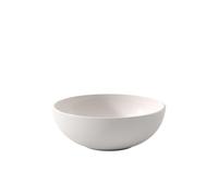 Villeroy & Boch - NewMoon round bowl M, medium-sized bowl for soups and fresh salads, premium porcelain, white, dishwasher safe