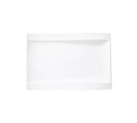 Villeroy & Boch NewWave Gourmet Plate, 37 x 22 cm, Premium Porcelain, White